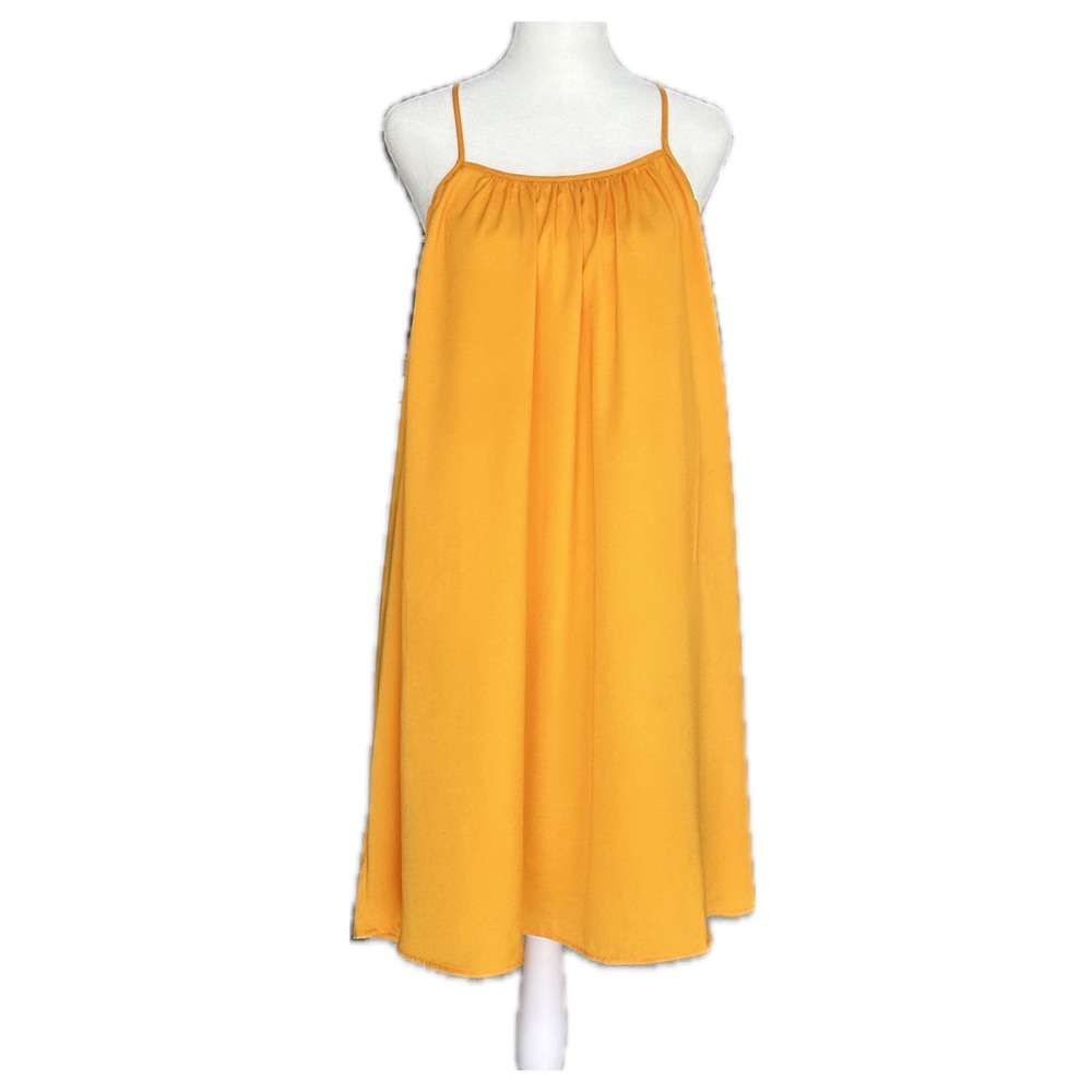 Banana Republic Mini Shift Dress in Fresh Mango